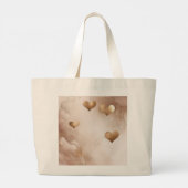 I Love You Mama 2 Grote Tote Bag (Achterkant)