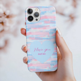 I Love You Mom -  pastel iPhone 15 Pro Case