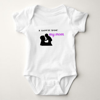I Love You Mom – Sweet Baby  Gift Romper