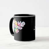 I Love You More Elegant Style  Mok (Voorkant links)