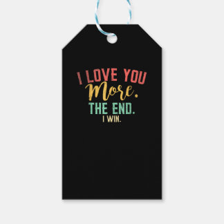 I Love You More I Win Funny Playful Design  Cadeaulabel