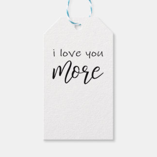I Love You More Say It All The Time Smiling Love Q Cadeaulabel
