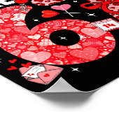 I Love You More Than 67 Valentines Six Seven 67 Me Poster (Hoek)