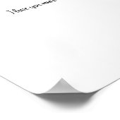 I Love You More Timeless Classic Style Poster (Hoek)
