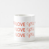 I Love You Mug – Romantic Valentine's Day Gift Koffiemok (Center)