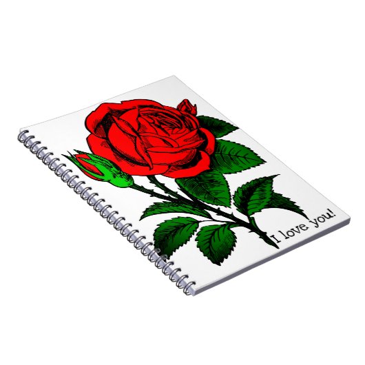 I Love You Notitieboek (Rechterzijde)