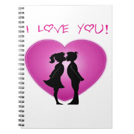I Love You Notitieboek