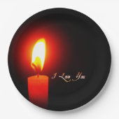I Love You Papieren Bordje (Voorkant)