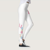 "i love you" Patch Art Leggings | Aesthetic Print (Rechts)