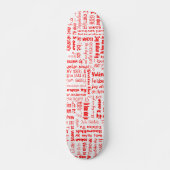 I Love You Persoonlijk Skateboard (Voorkant)