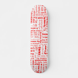 I Love You Persoonlijk Skateboard