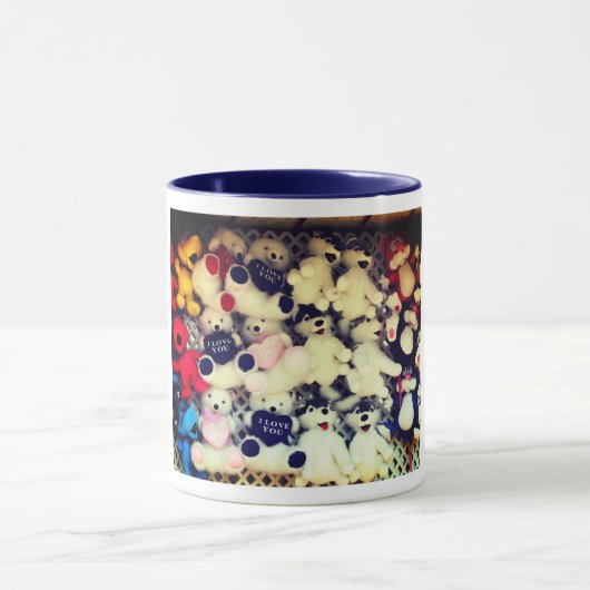 I Love You Plush Bear Mok (Midden)