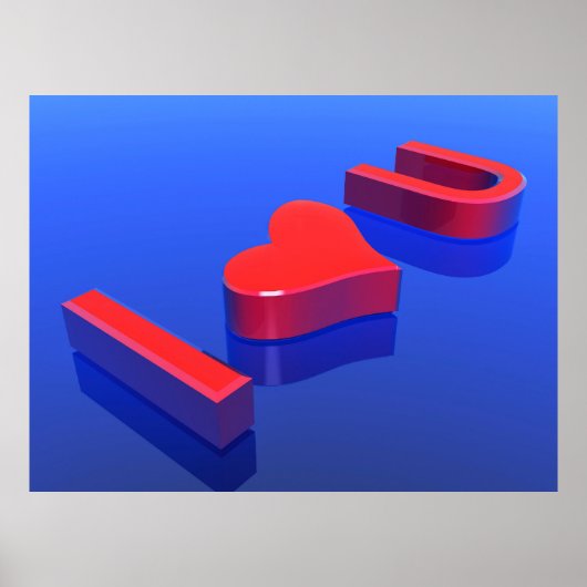 I Love You Poster (Voorkant)