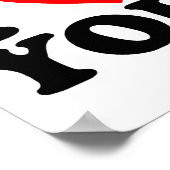 I Love You Poster (Hoek)