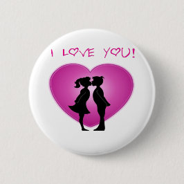 I Love You Ronde Button 5,7 Cm