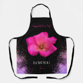 I Love You - Rose -Valentines Personalized Trendy  Schort (Voorkant)