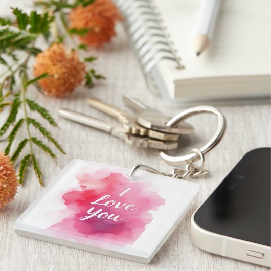 I Love You Sleutelhanger (Voorkant Rechts)