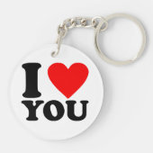 I Love You Sleutelhanger (Achterkant)