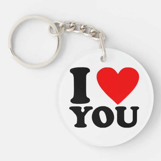 I Love You Sleutelhanger (Voorkant)
