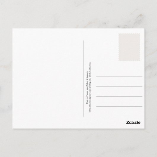 I love you slow much - Ik hou van je luie koppel Briefkaart (Achterkant)