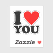 I Love You Sticker (Vel)