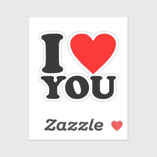 I Love You Sticker (Vel)