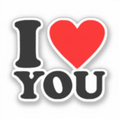 I Love You Sticker (Voorkant)