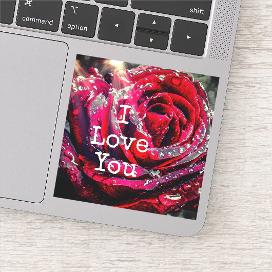 I Love You Sticker (Detail)