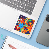 I Love You Sticker (Laptop met iPhone)