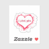 I Love You Sticker (Vel)