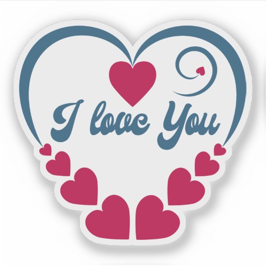 I Love You Sticker (Voorkant)