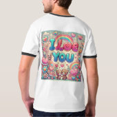 I Love You T-shirt (Achterkant volledig)