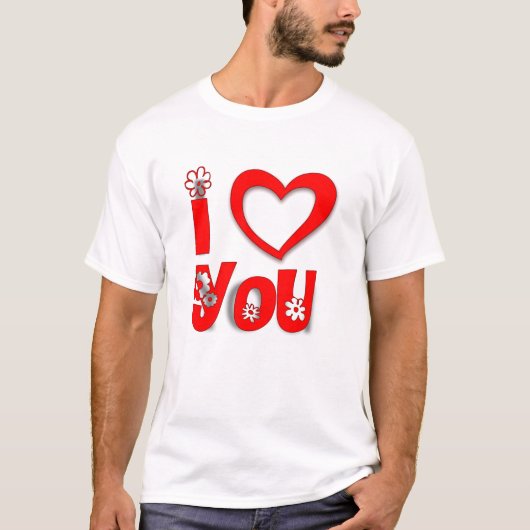 I Love You T-shirt (Voorkant)