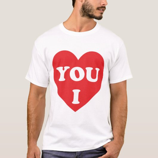 I Love You T-shirt (Voorkant)