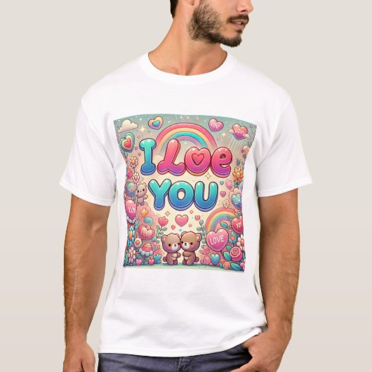 I Love You T-shirt (Voorkant)