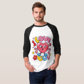 I Love You T-shirt (Voorkant volledig)