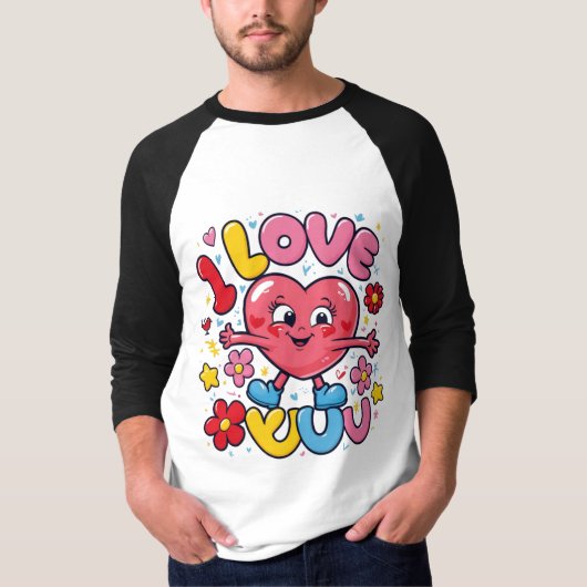 I Love You T-shirt (Voorkant)