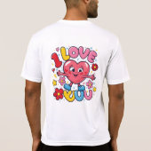 I Love You T-shirt (Achterkant)