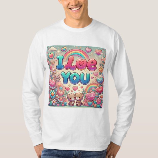 I Love You T-shirt (Voorkant)