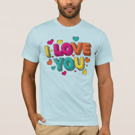I Love You T-shirt