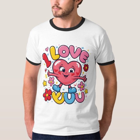 I Love You T-shirt (Voorkant)