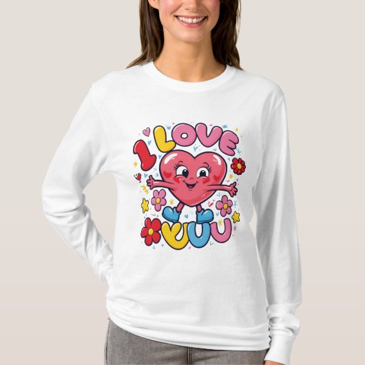 I Love You T-shirt (Voorkant)