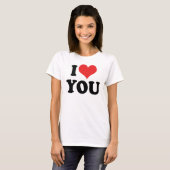 I Love You T-shirt (Voorkant volledig)