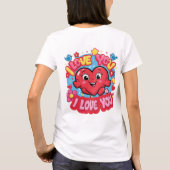 I Love You T-shirt (Achterkant)