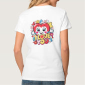 I Love You T-shirt (Achterkant)
