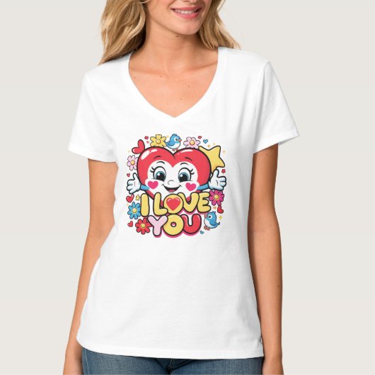 I Love You T-shirt (Voorkant)