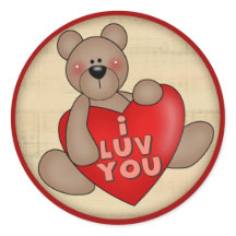 I Love You Teddy Bear T-shirts en geschenken