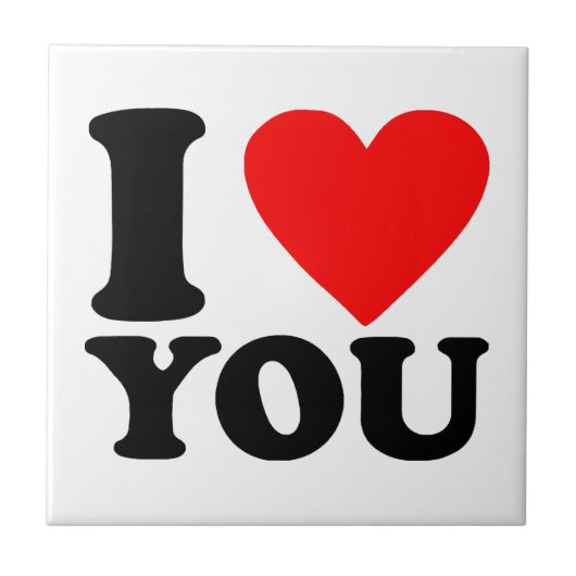 I Love You Tegeltje (Voorkant)