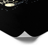 I Love You To The Moon And Back Sincere Design  Poster (Hoek)