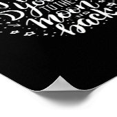 I Love You To The Moon And Back Timeless Appeal  Poster (Hoek)